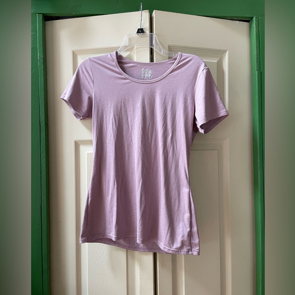 32 Degrees Cool Heathered Purple Top